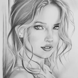 custom portrait sketch